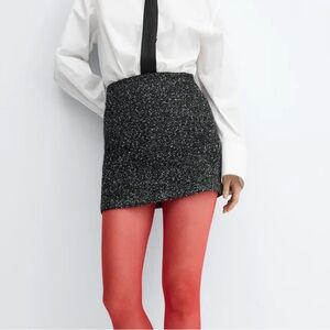 Forever 21 marbled tweet skirt medium